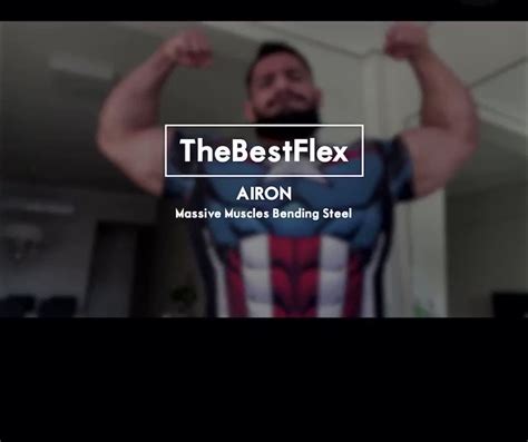 muscle flex worship|Double Muscle Worship Experience video featuring Airon.